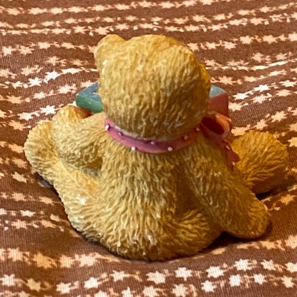 Vintage 1995 Priscilla Hillman J Alphabet Bear Cherished Teddies - Picture 2 of 4